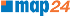 Map24 . . . Routenplanung